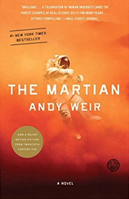 Links to Amazon posting for the book, "The Martian"