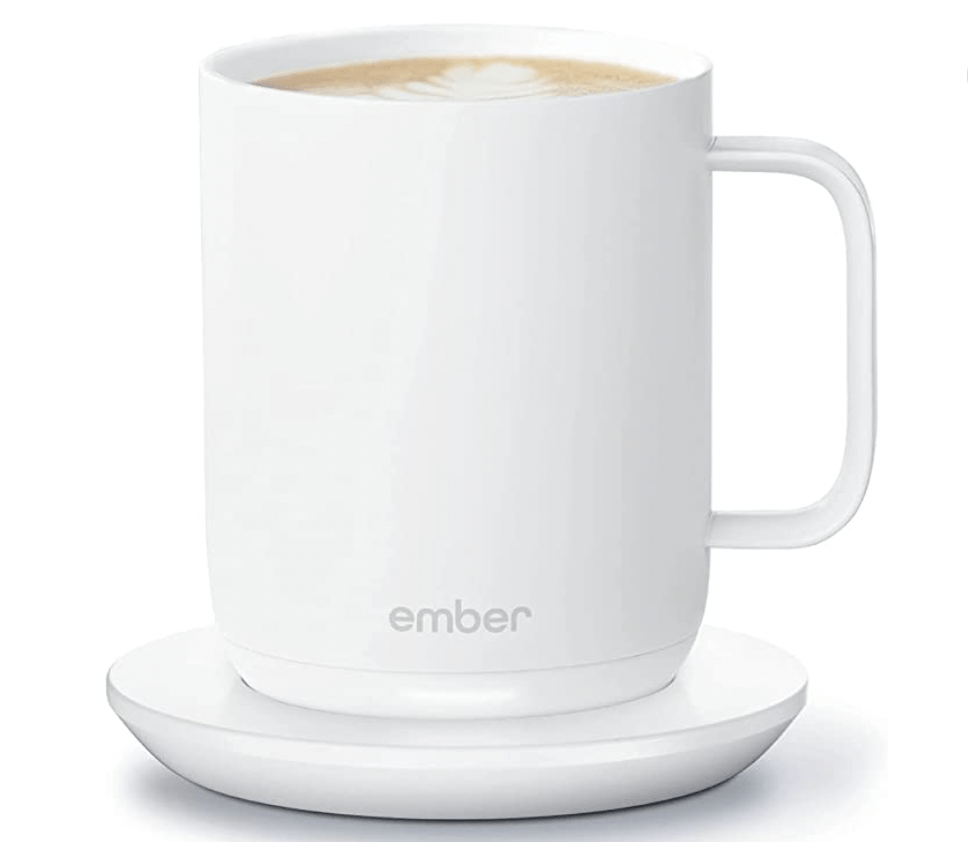 Links to an Amazon listing for an Ember Smart Mug
